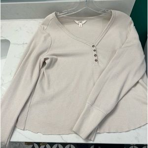 Terra and sky brand Henley style shirt, 14 in women’s and never worn